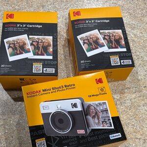 Brand new Kodak Mini Shot3 retro